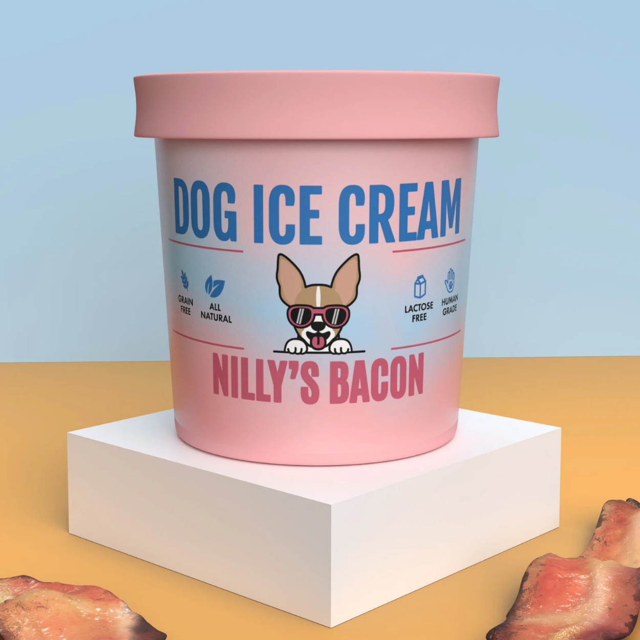 Healthy Hound Dog Ice Cream Mix and Freeze